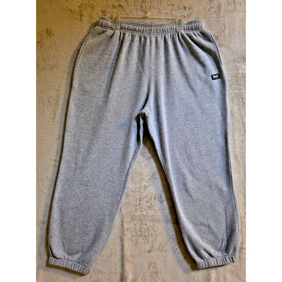 Everlast Sport Men’s Sweatpants XL Gray Relaxed Fit Joggers Elastic Waist Pocket - Picture 1 of 12